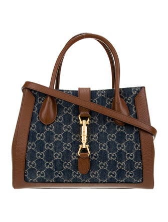 Gucci GG Denim Jackie 1961 Medium