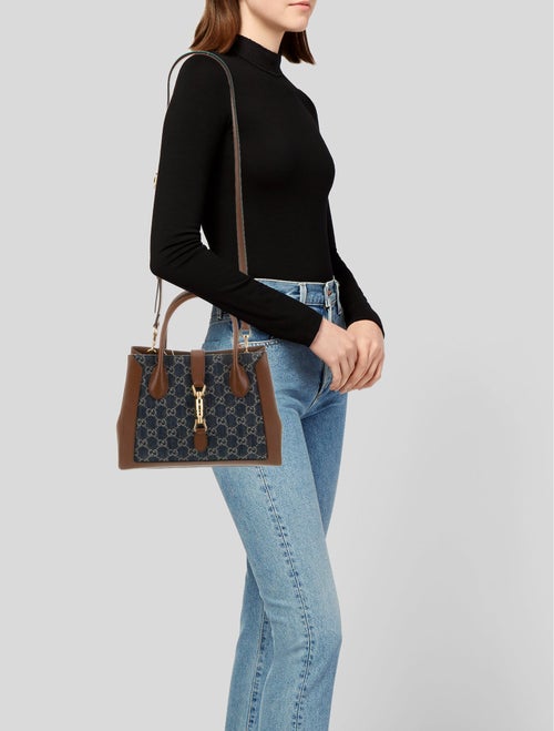 Gucci GG Denim Jackie 1961 Medium