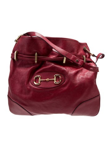 Gucci Crossbody Bags Leather Horsebit 1955