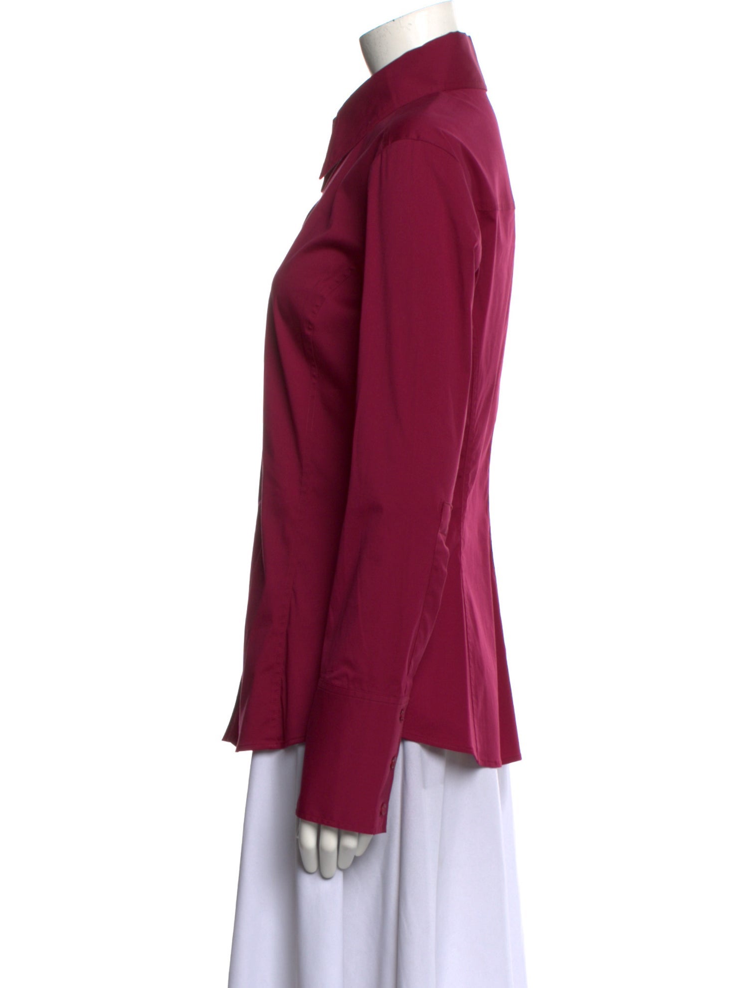 Gucci Long Sleeve Button-Up Top