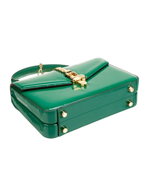 Gucci Patent Leather Sylvie 1969 Mini