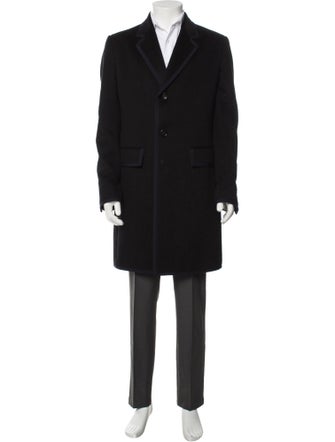 Gucci Bee Accent Cashmere Overcoat