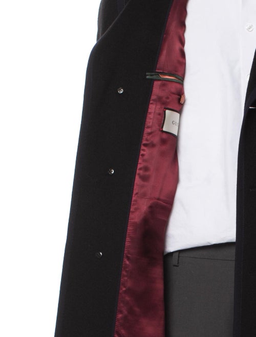 Gucci Bee Accent Cashmere Overcoat