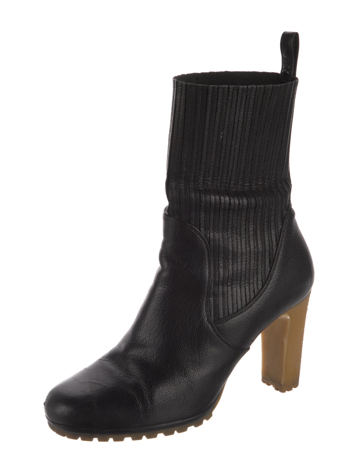 Gucci Leather Sock Boots