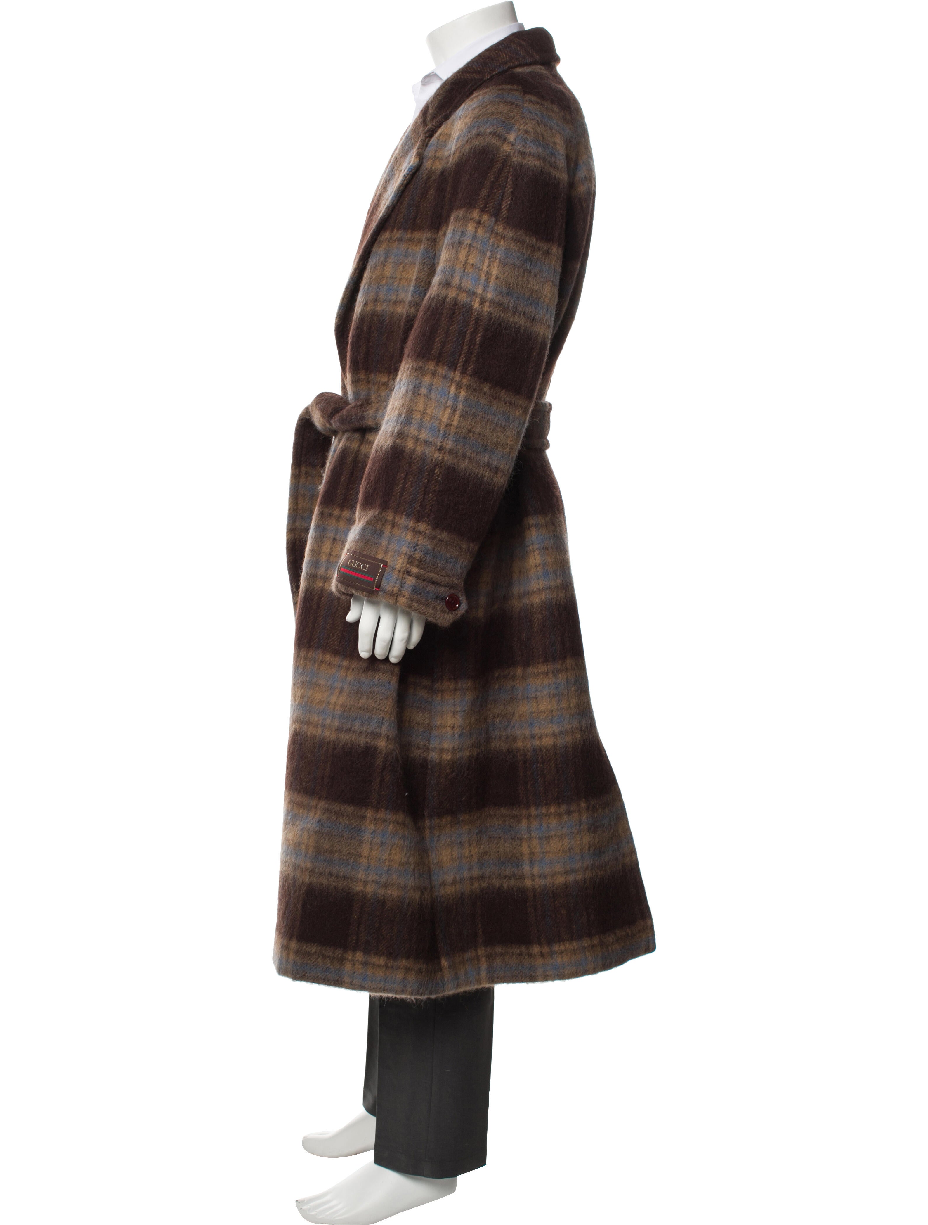 Gucci 2022 Web Accent Overcoat