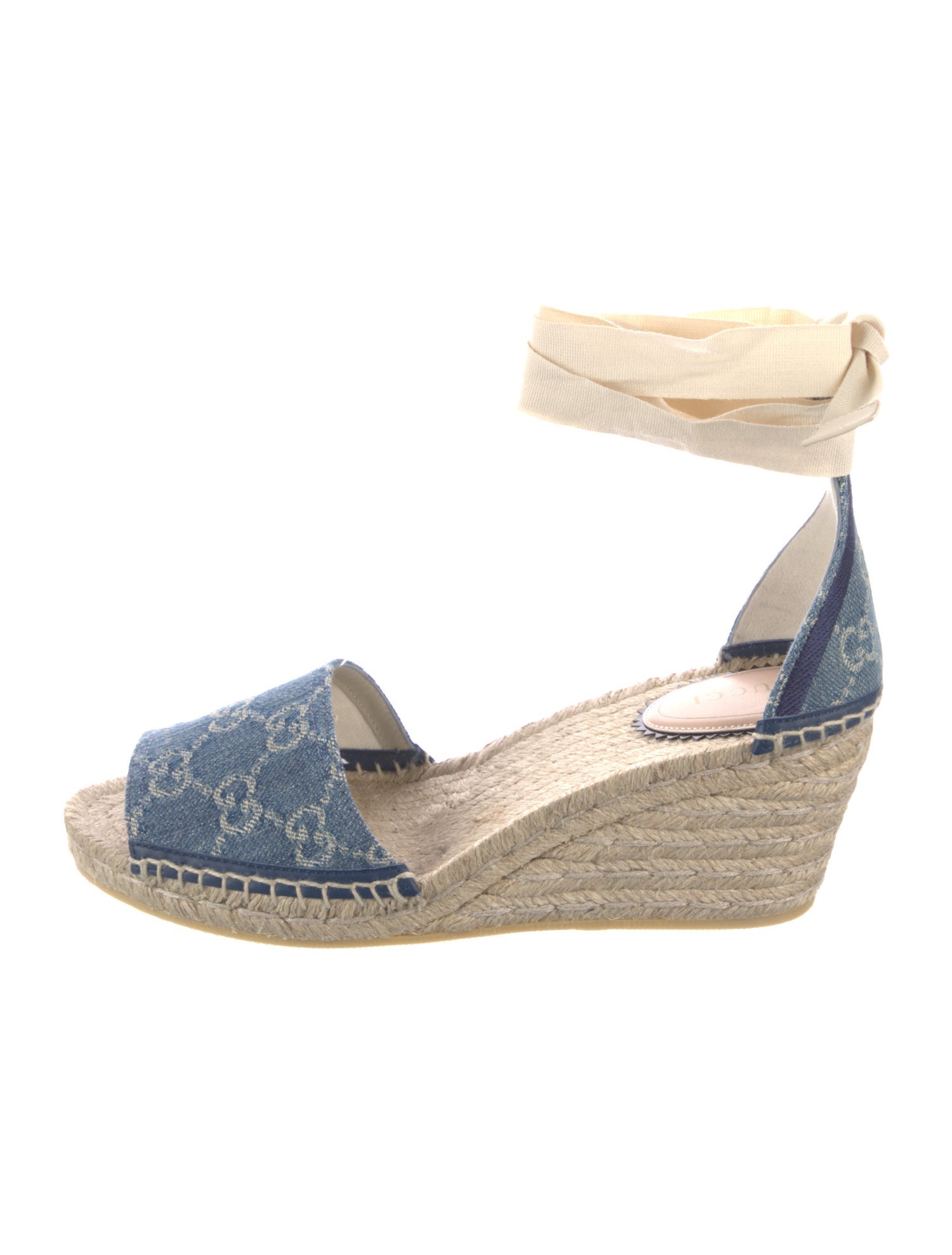 Gucci GG Denim Denim Espadrilles