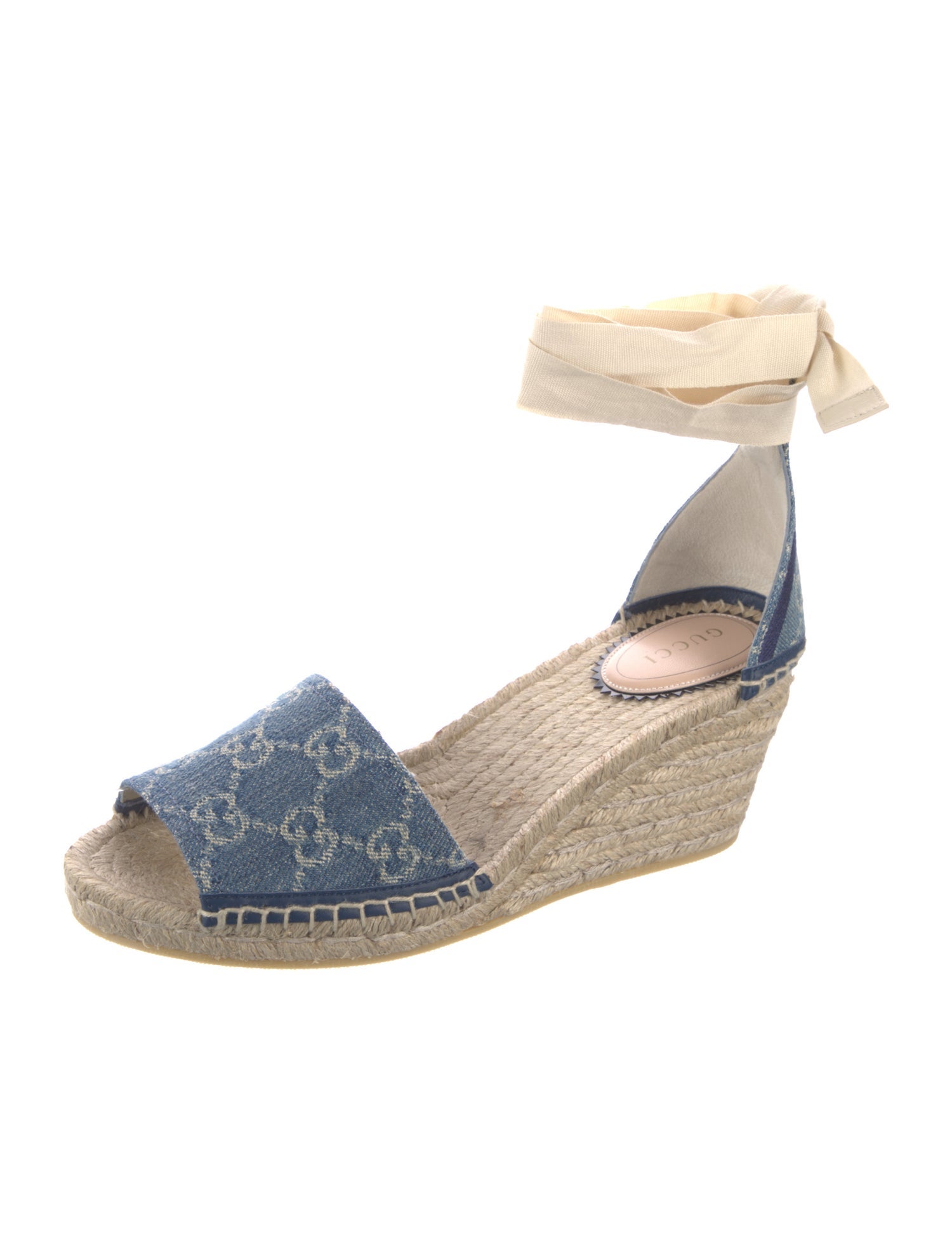 Gucci GG Denim Denim Espadrilles