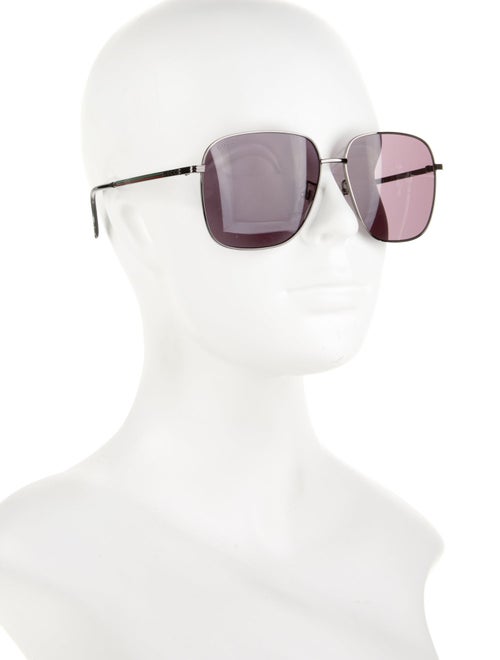 Gucci Web Accent Square Sunglasses