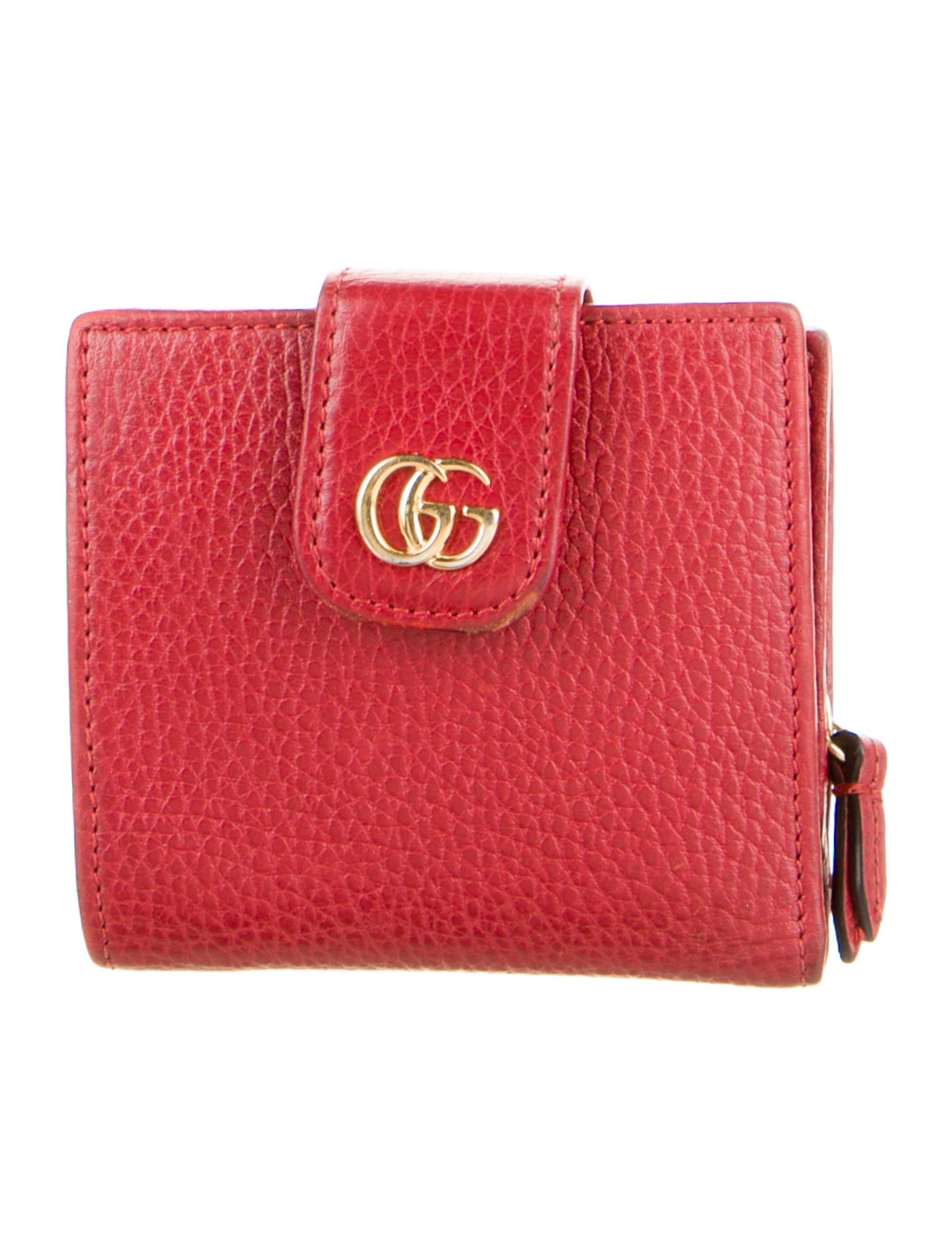Gucci Compact Wallet Interlocking G Logo Compact Wallet