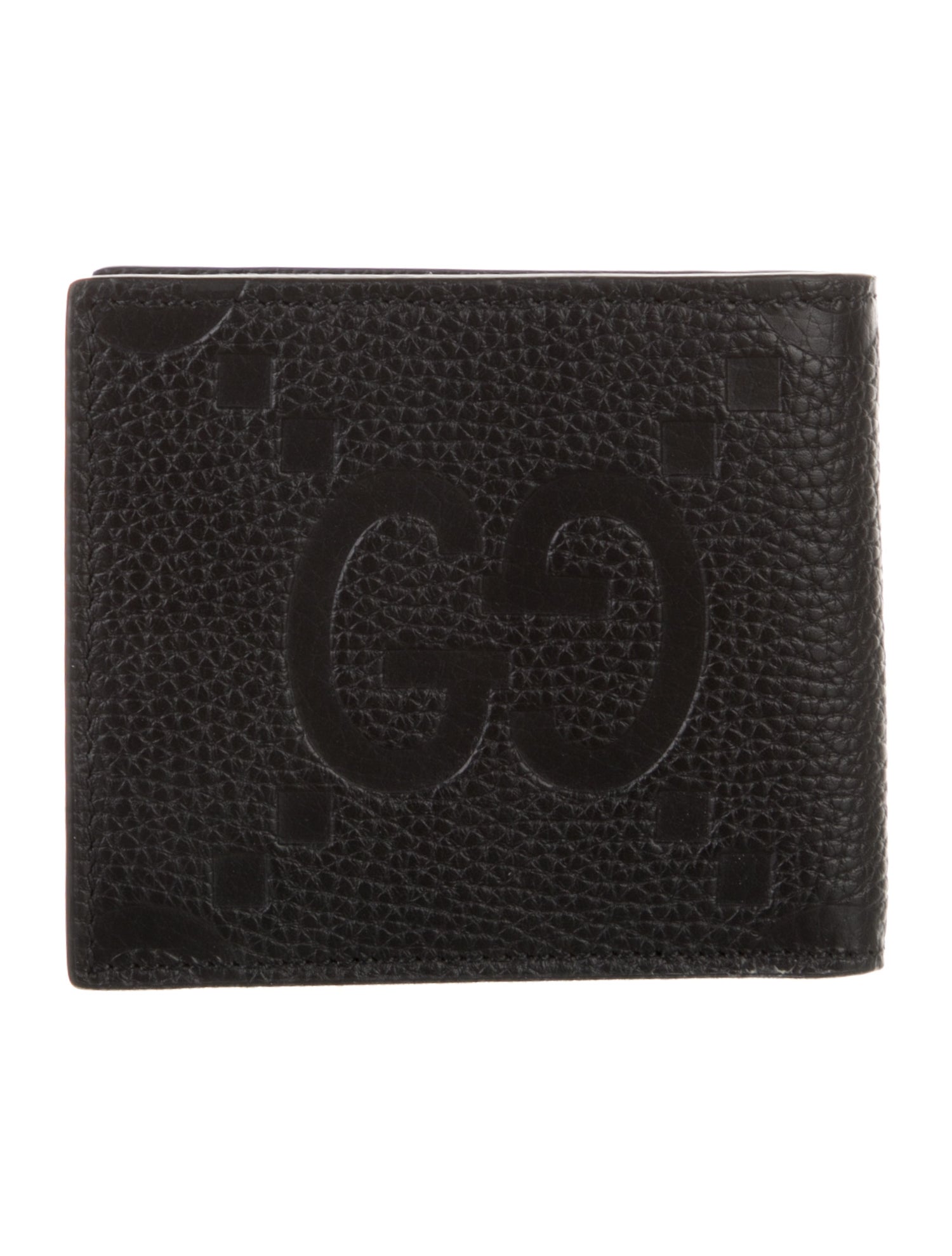 Gucci Jumbo GG Leather Bifold Wallet