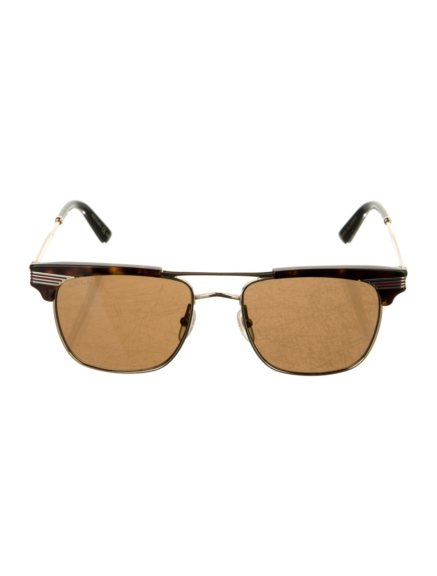Gucci Square Tinted Sunglasses