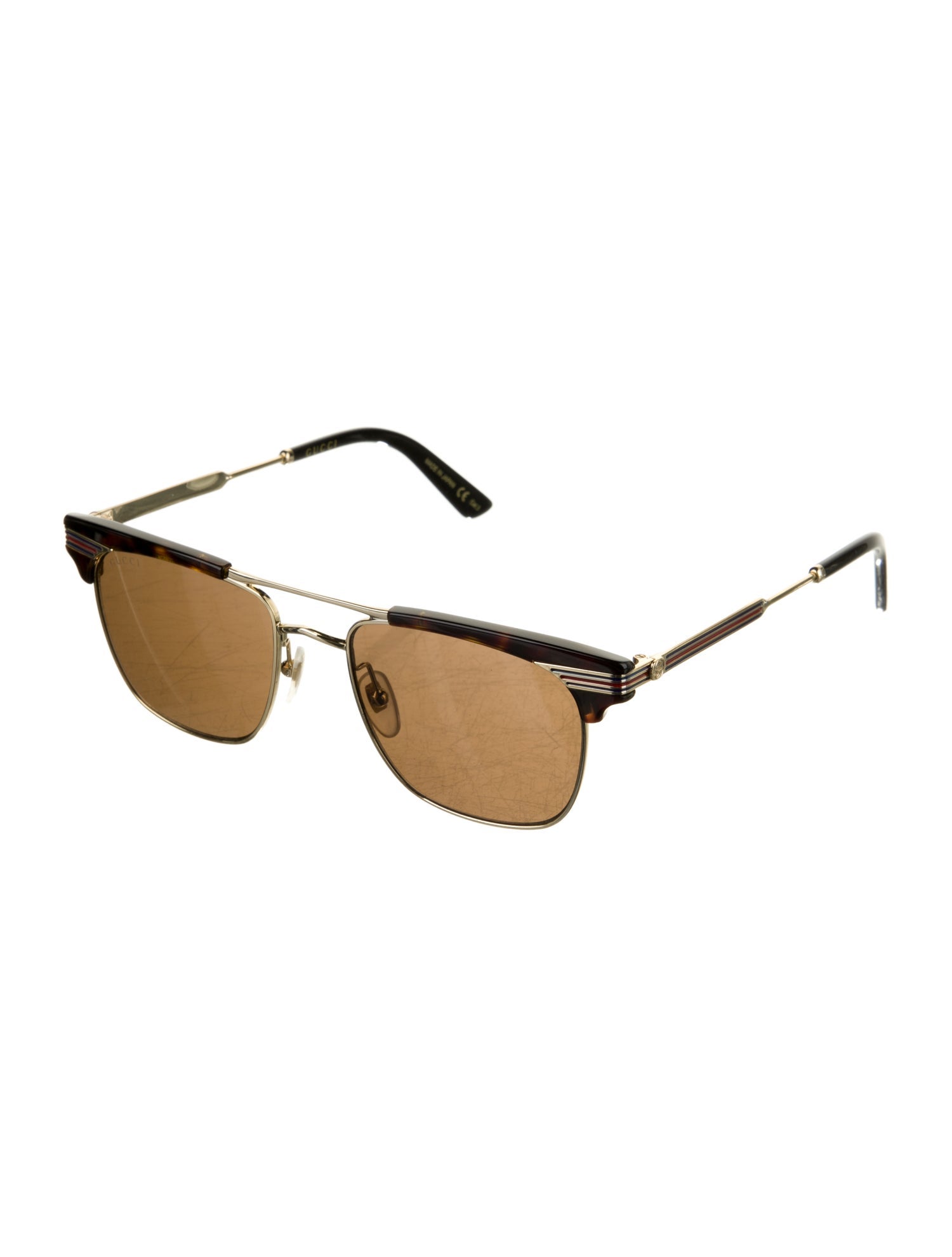 Gucci Square Tinted Sunglasses