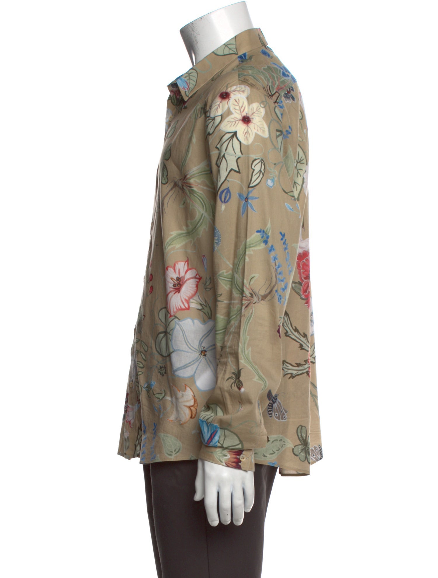 Gucci 2014 Flora Knight Print Shirt