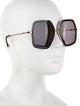 Gucci Square Tinted Sunglasses