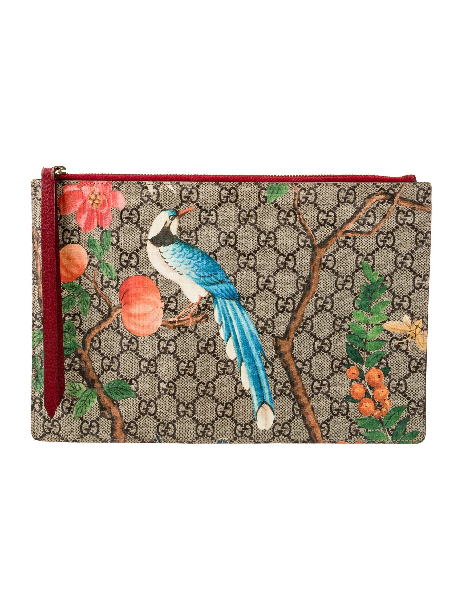 Gucci GG Supreme Clutch Large