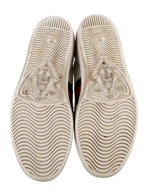 Gucci Sylvie Web Accent Leather Sneakers