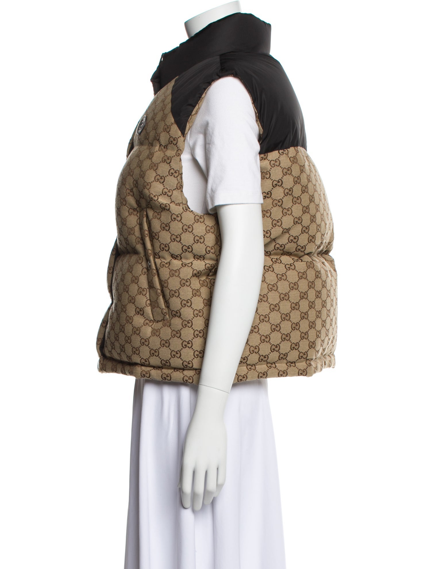 Gucci GG Puffer Printed Vest