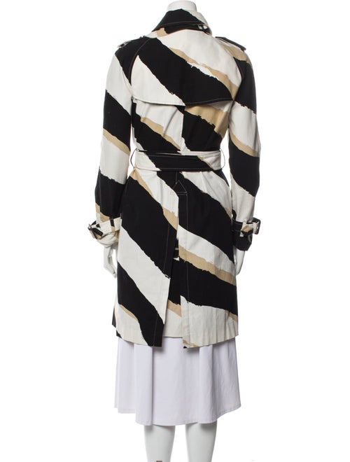 Gucci Colorblock Pattern Trench Coat