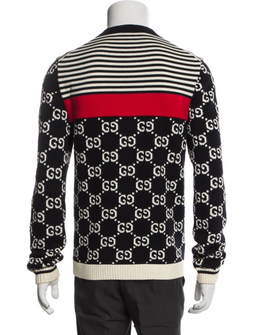 Gucci GG Logo Crew Neck Pullover