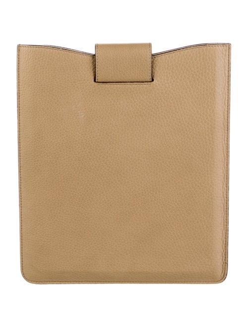 Gucci Leather Interlocking G Tablet Case