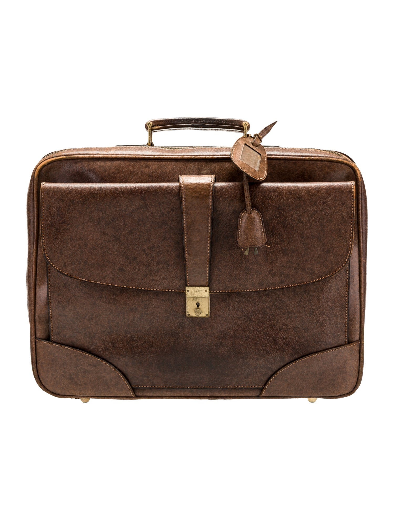 Gucci Leather Briefcase Vintage