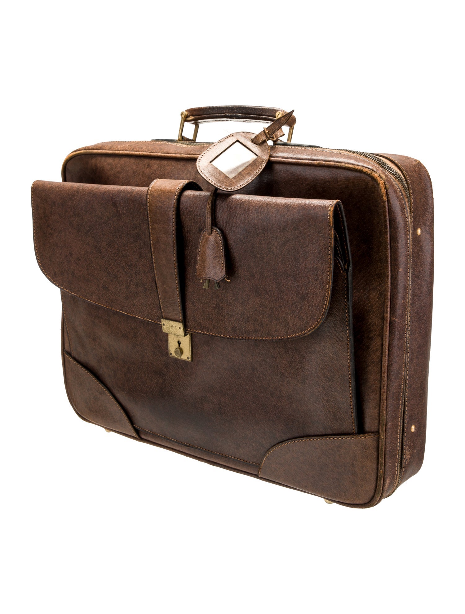 Gucci Leather Briefcase Vintage