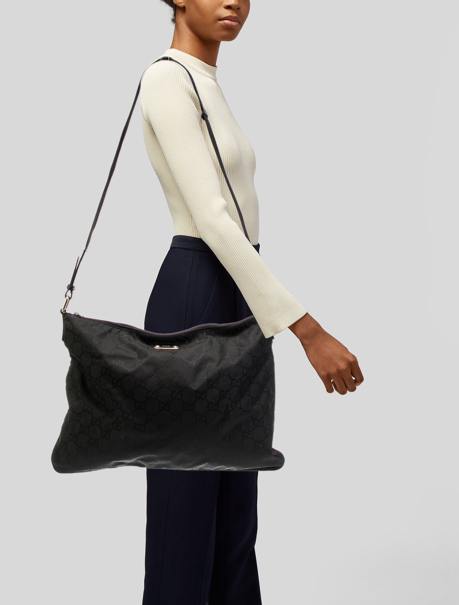 Gucci GG Canvas Messenger Bag