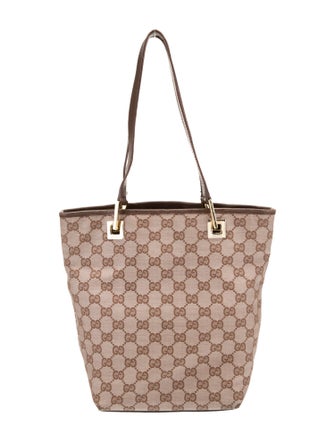 Gucci GG Canvas Bucket Bag Vintage