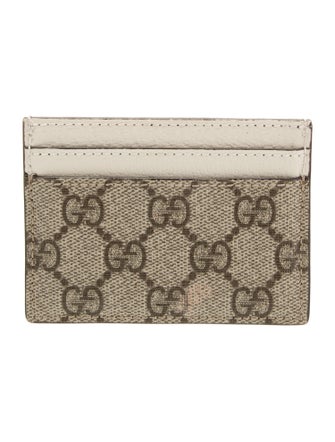 Gucci Ophidia Card Case GG Supreme Wallet