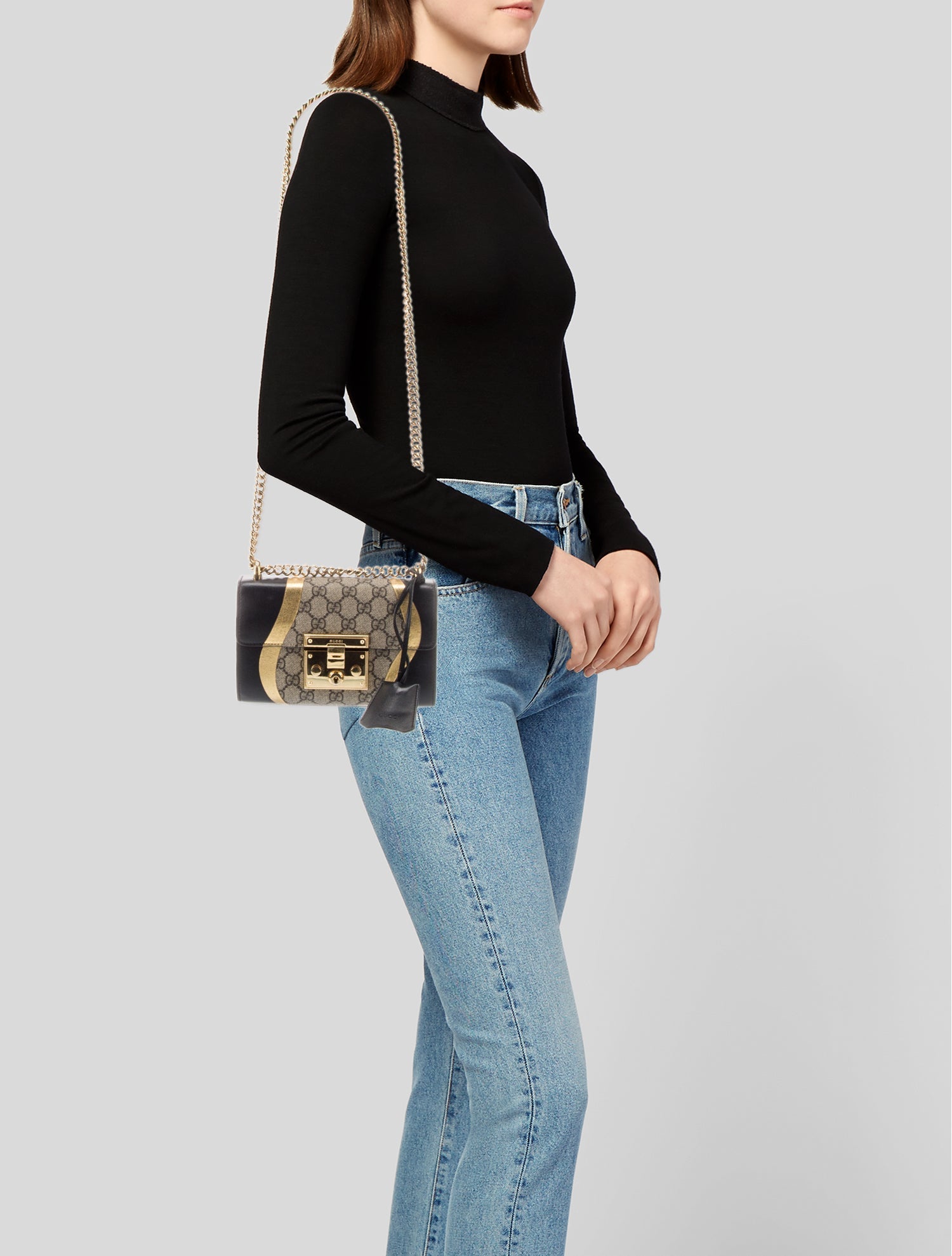 Gucci GG Supreme Padlock