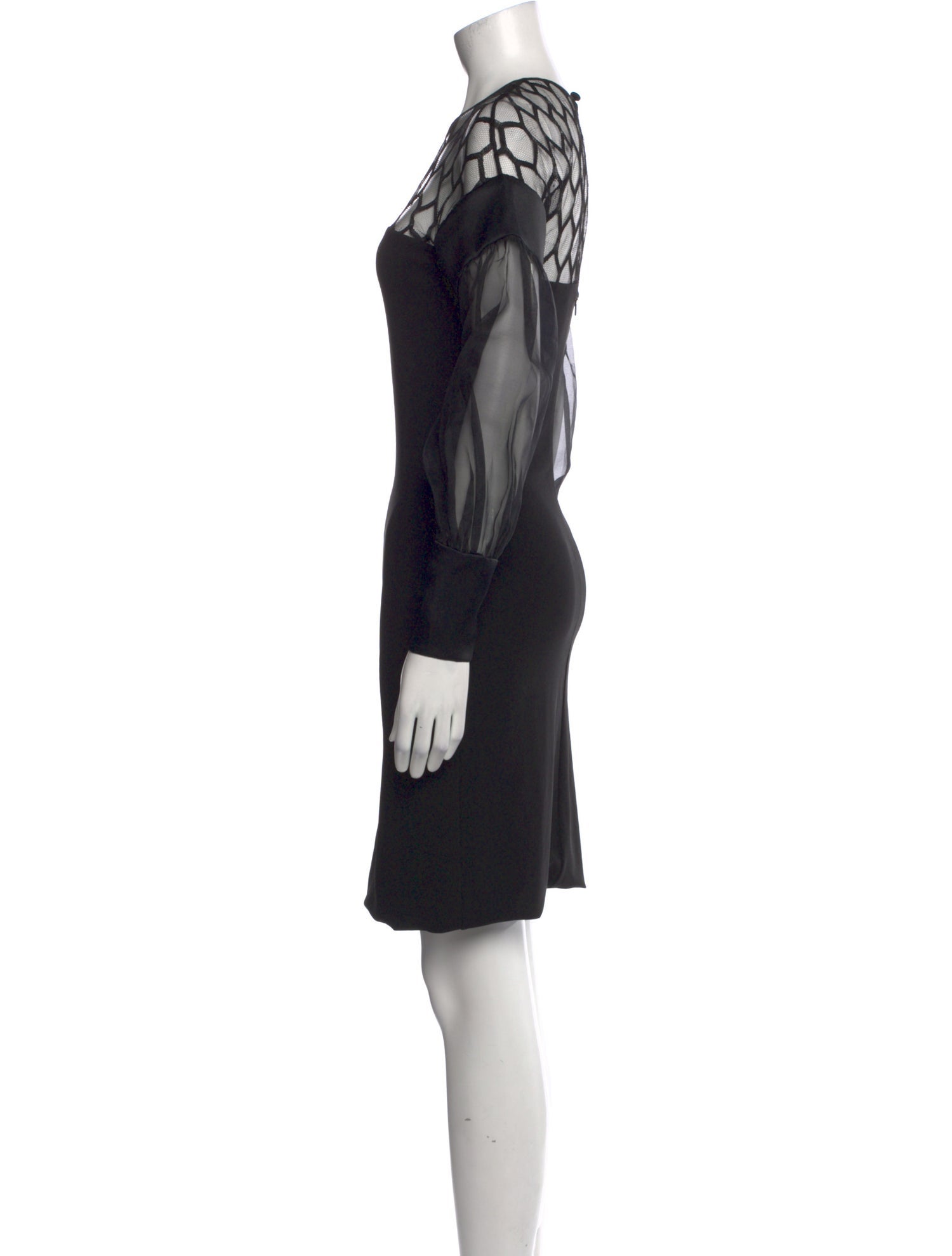 Gucci Crew Neck Mini Dress