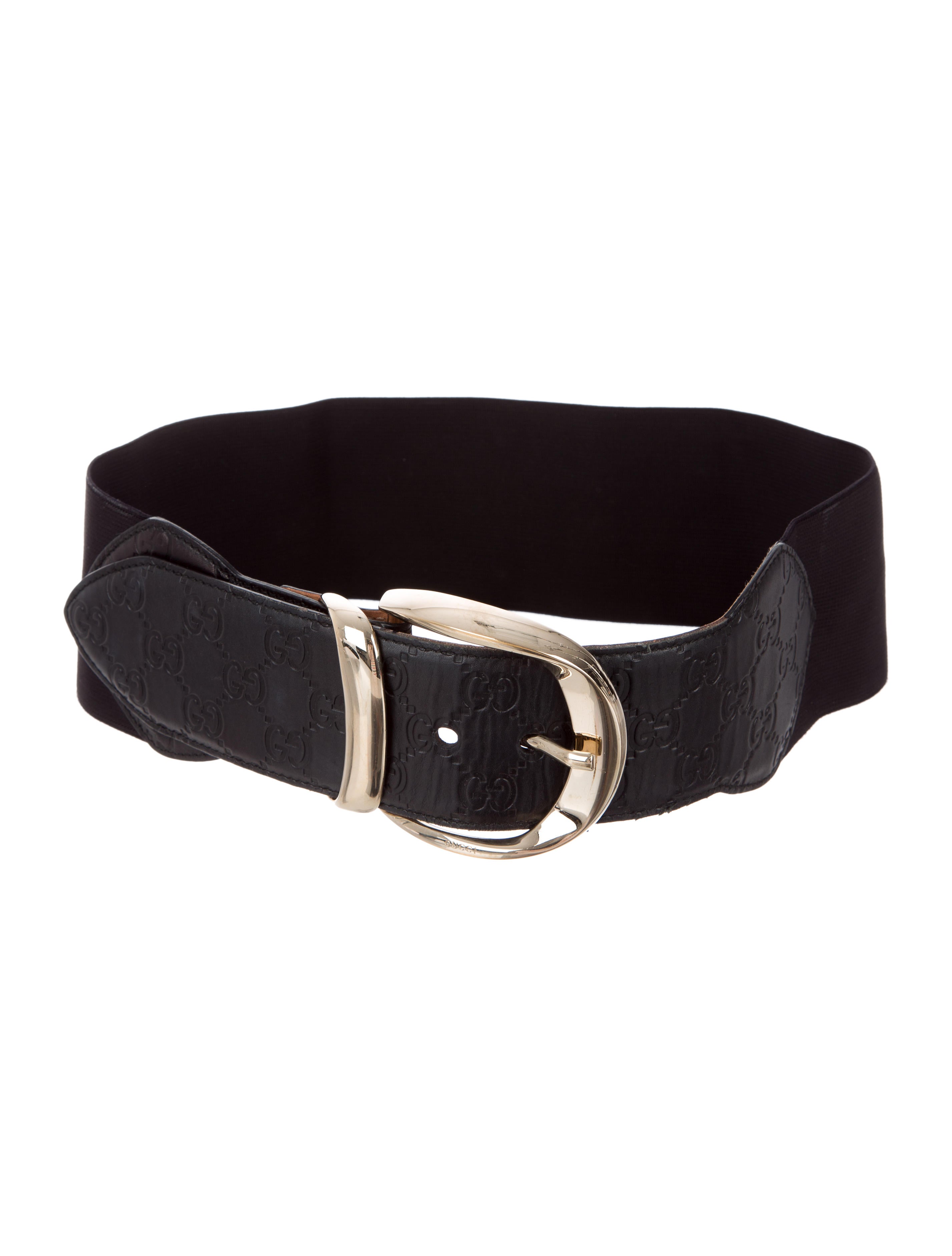 Gucci Guccissima Waist Belt Black Belts, Accessories GUC169446