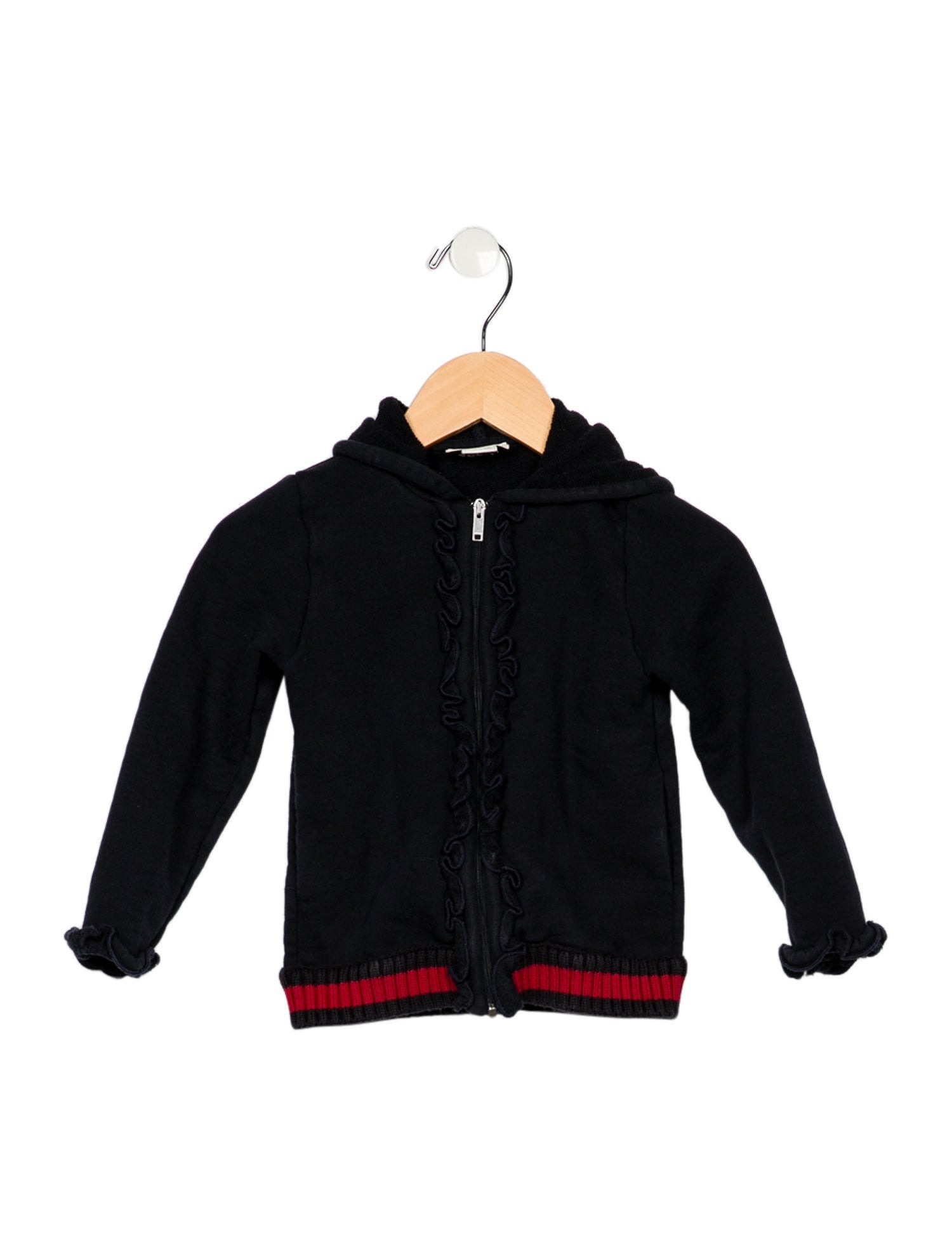 Gucci Toddler Girls' Printed Hooded Jacket