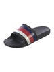 Gucci Sylvie Web Accent Rubber Slides