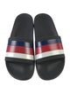 Gucci Sylvie Web Accent Rubber Slides
