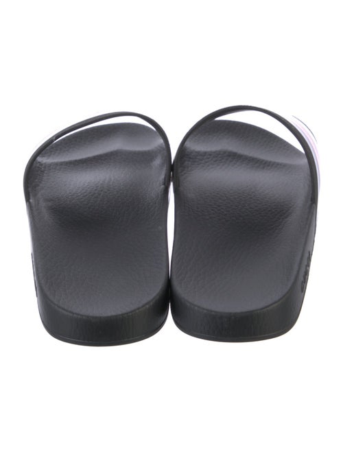 Gucci Sylvie Web Accent Rubber Slides