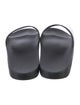 Gucci Sylvie Web Accent Rubber Slides