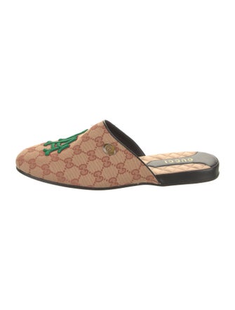 Gucci GG Canvas Canvas Mules