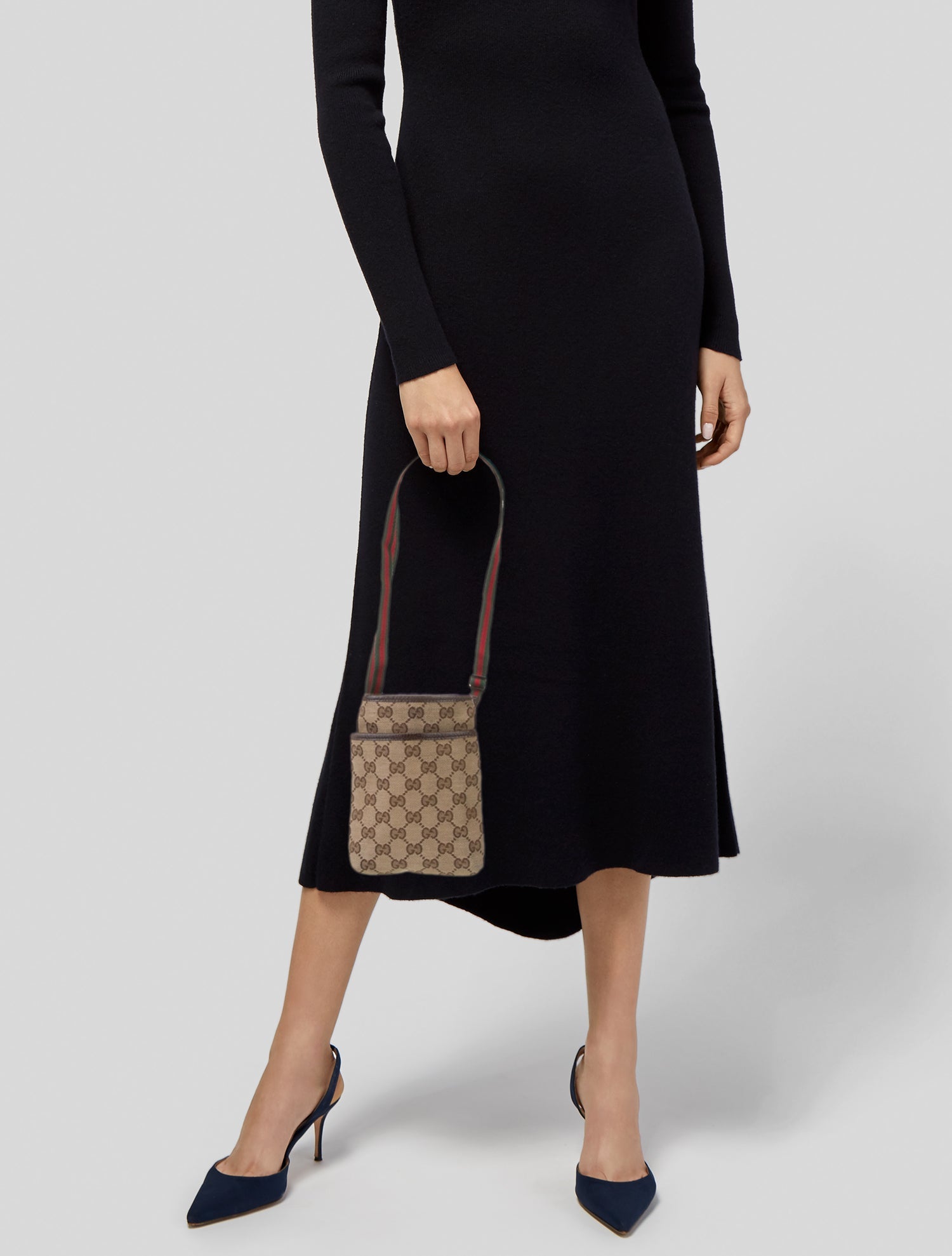 Gucci GG Canvas Shoulder Bag