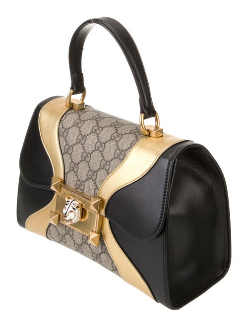 Gucci Tiger Head Top Handle Bag