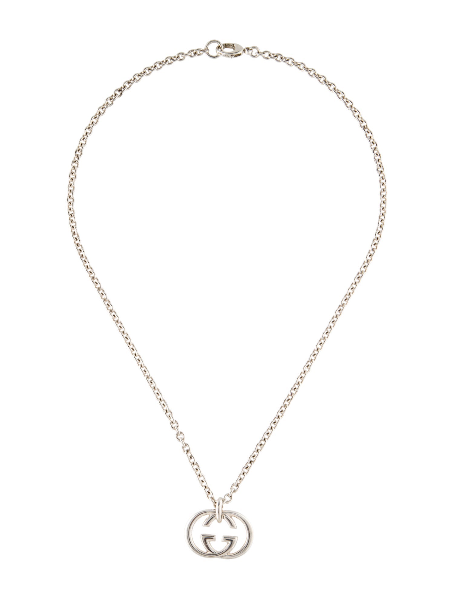 Gucci Interlocking GG Pendant Necklace