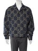 Gucci Denim GG Logo Printed Trucker Jacket
