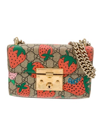 Gucci GG Supreme Padlock Small