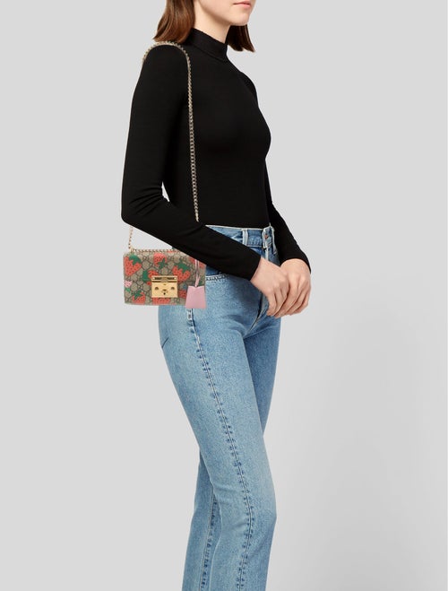 Gucci GG Supreme Padlock Small