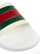 Gucci Web Accent Rubber Slides