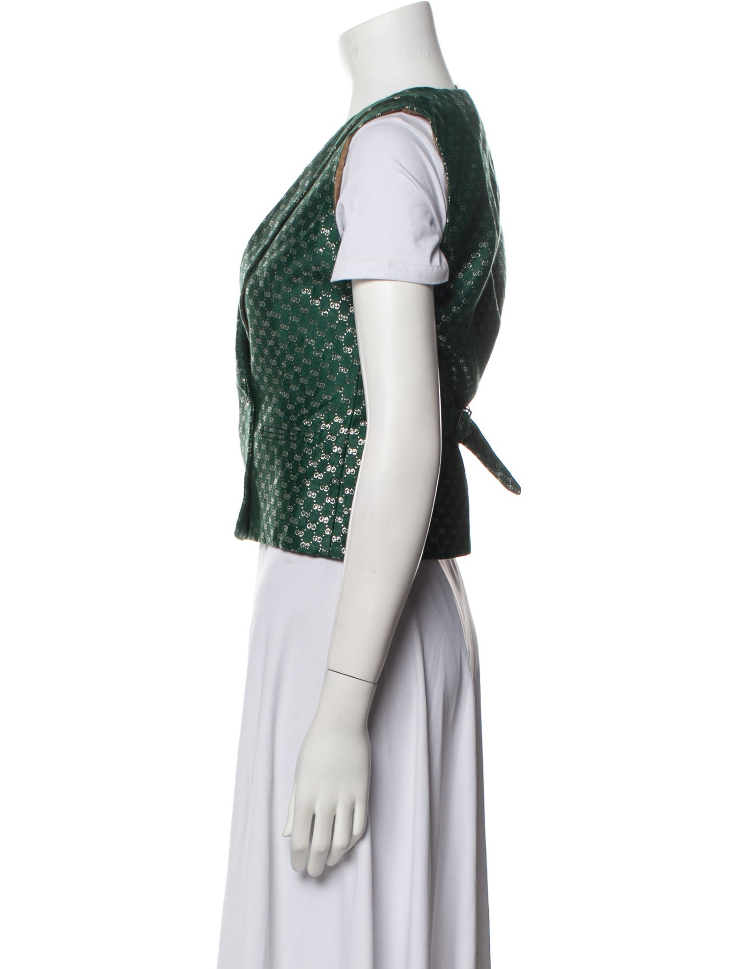 Gucci 2021 Printed Vest