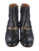 Gucci Quentin Chain-Link Accent Boots
