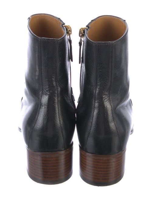 Gucci Quentin Chain-Link Accent Boots