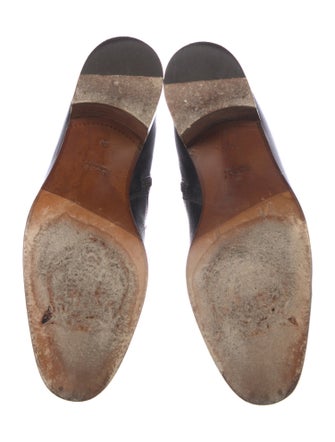 Gucci Quentin Chain-Link Accent Boots