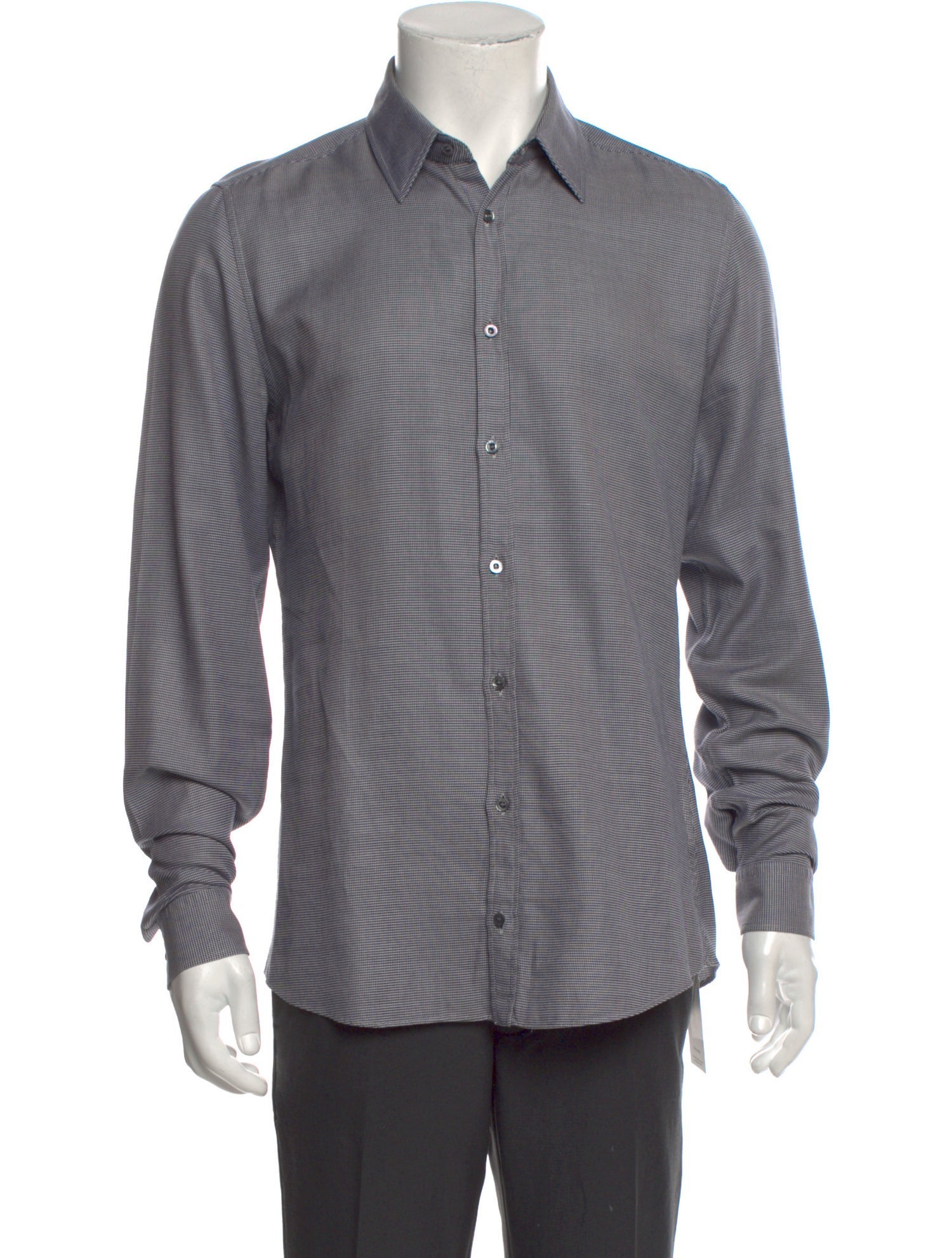 Gucci Printed Long Sleeve Dress Shirt